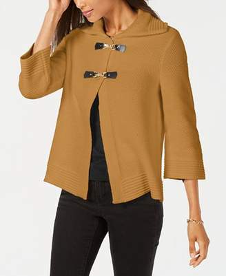 JM Collection Wing-Collar Flyaway Cardigan, Created for Macy's