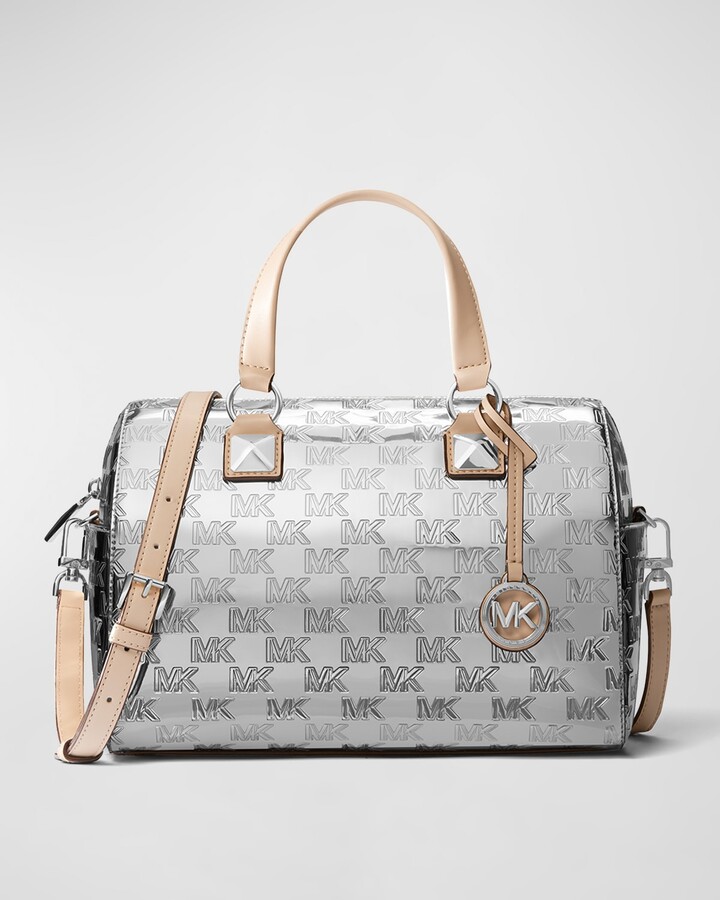 Michael Kors Metallic Handbags | ShopStyle