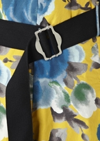 Thumbnail for your product : Marc by Marc Jacobs Jerrie Rose yellow harness midi dress