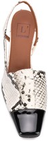 Thumbnail for your product : L'Autre Chose Snakeskin 65mm Pointed Pumps