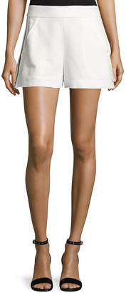 Veronica Beard Blair Jacquard Shorts, Off White