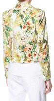 Thumbnail for your product : Choies Floral Lapel Blazer Single Button Slim Blazer