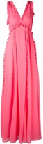 Thumbnail for your product : MSGM Frill Trim Maxi Dress