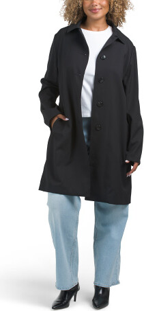 TJMAXX Italian Wool Blend Overcoat For Women, Wool/Viscose
