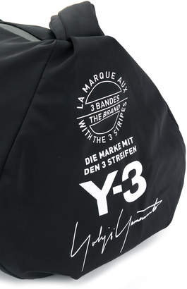 Y-3 logo holdall