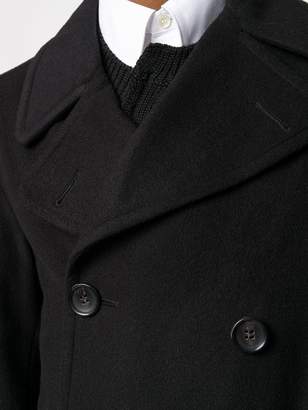 Comme des Garcons Homme Plus asymmetric belted coat