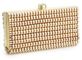 Thumbnail for your product : Sondra Roberts Metal Weave Clutch