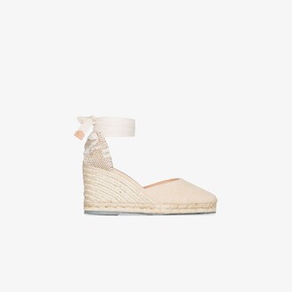 castañer carina canvas wedge espadrilles