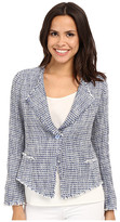 Thumbnail for your product : NYDJ Tweed Fringe Jacket