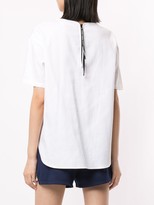 Thumbnail for your product : Goodious A-line zipped back T-shirt