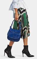 Thumbnail for your product : Fontana Milano Women's Chelsea Small Leather Saddle Bag - Blue