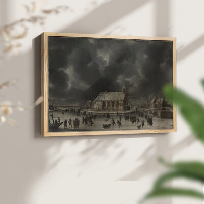 Winston Porter Vintage Landscapes-CCCXLI -Framed Print - Restickable