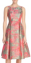 Thumbnail for your product : Adrianna Papell Women's Metallic Jacquard Fit & Flare Dress