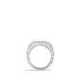 Thumbnail for your product : David Yurman Pavé; Pinky Ring with Diamonds in White Gold