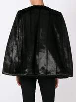 Thumbnail for your product : MICHAEL Michael Kors reversible faux fur cape