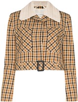 Thumbnail for your product : Wales Bonner Kalimba cropped jacket