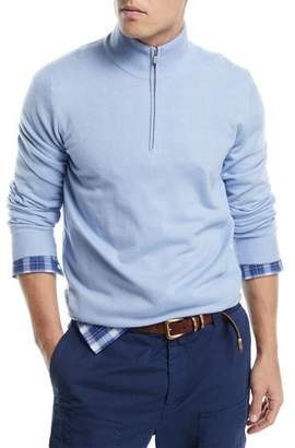 Brunello Cucinelli Cashmere Quarter-Zip Pullover Sweater
