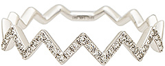 Ef Collection Zig Zag Stack Ring