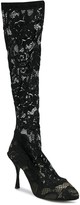 Thumbnail for your product : Dolce & Gabbana Sheer Lace Boots