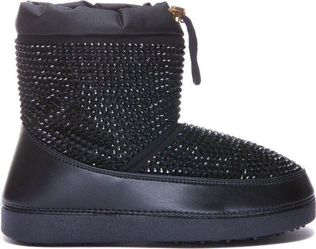 Giuseppe Zanotti Aspen Round Toe Ankle Boots