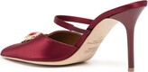 Thumbnail for your product : Malone Souliers Pointed-Top 80mm Mules