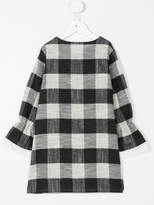 Thumbnail for your product : Le Petit Coco checked boxy dress