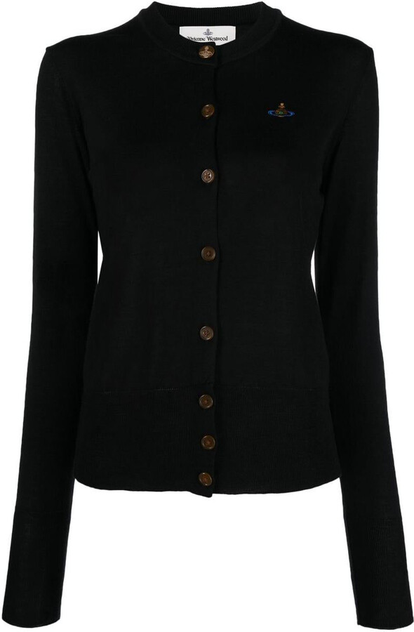 Vivienne Westwood Central buttons wool cardigan - ShopStyle