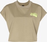 Thumbnail for your product : P.E Nation Green Direction Cropped T-Shirt