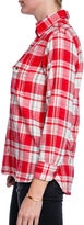 Thumbnail for your product : Current/Elliott Perfect Plaid Flannel Button Down Shirt