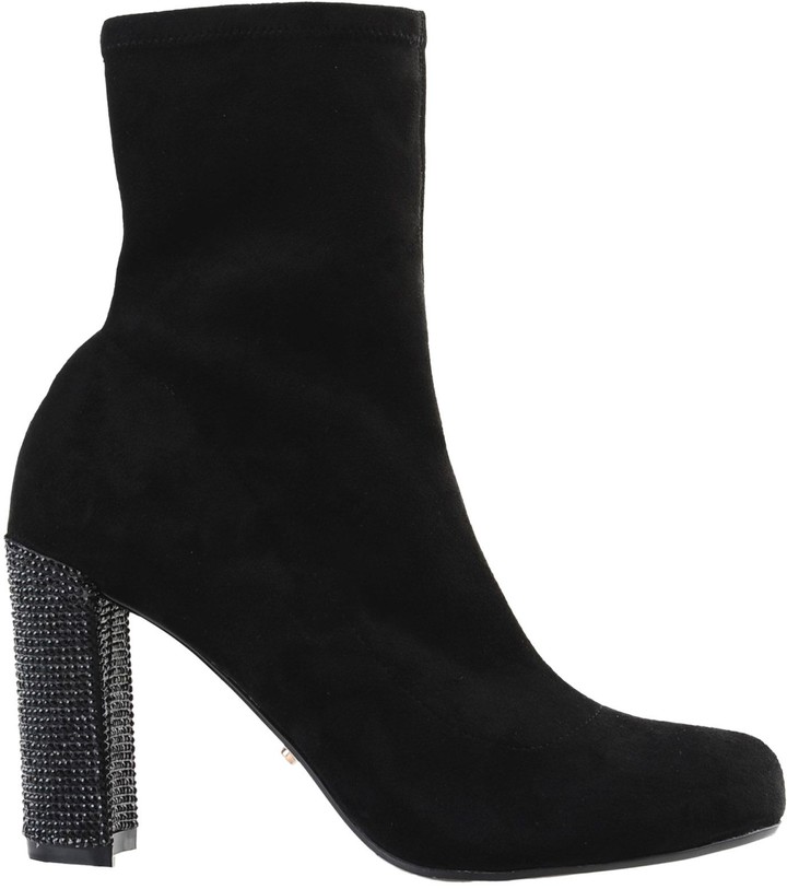 dune black ankle boots sale