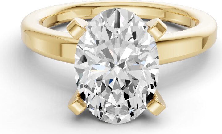 Tilla 1.50CT Oval Cut Lab Grown Diamond Solitaire Ring