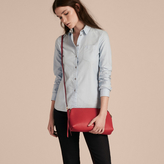 Thumbnail for your product : Burberry Grainy Leather Clutch Bag