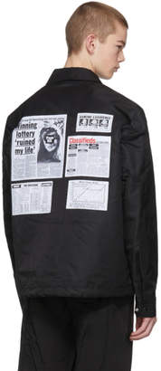 Alexander Wang Black Page Six New York Post Jacket