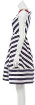 Thumbnail for your product : Kate Spade Striped Knee-Length Dress