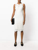 Thumbnail for your product : Ermanno Scervino embroidered fitted dress