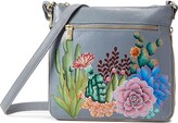 Thumbnail for your product : Anuschka Expandable Travel Crossbody 550 (Desert Garden) Handbags