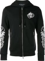 Thumbnail for your product : Alexander McQueen skull embroidered hoodie