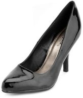 Thumbnail for your product : Charlotte Russe Patent Pointy Toe Kitten Heel