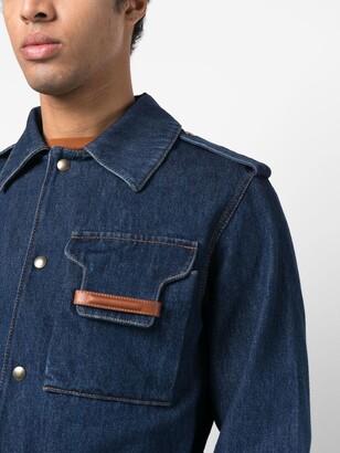 Giuliva Heritage Collection Denim Button-Up Jacket