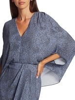 Thumbnail for your product : Halston Draped Sleeve Dress