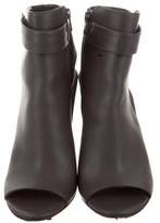 Thumbnail for your product : Vince Leather Peep-Toe Booties