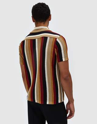Cmmn Swdn Wes Knitted Shirt in Multi