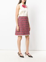 Thumbnail for your product : Gucci Bow Tweed Skirt Dress