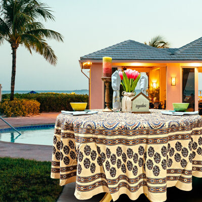 Darby Home Co Floral 100% Cotton Tablecloth