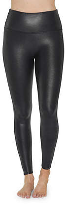Spanx Pebbled Faux Leather Leggings