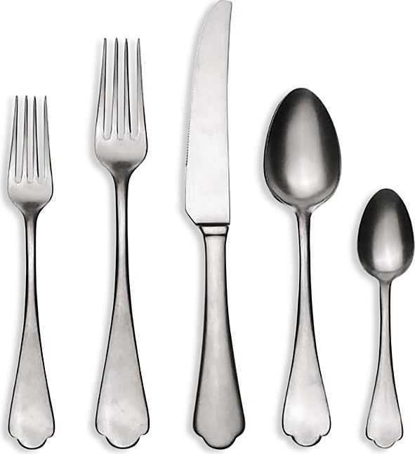 Mepra Dolce Vita Pewter 5-Piece Place Setting