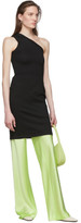 Thumbnail for your product : Rosetta Getty Black One Shoulder Dress
