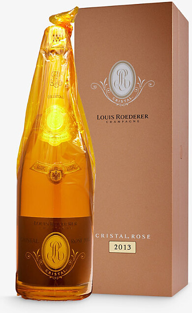 Louis Roederer Cristal Rosé Brut Magnum Champagne In Gift Box 2013 1500ml 1500ml