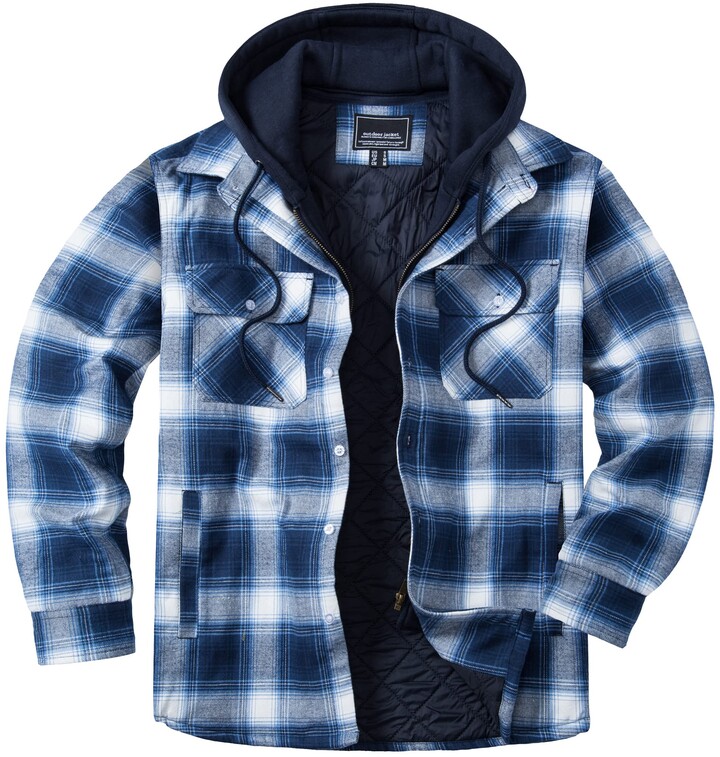 flannel sweatshirt