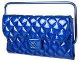 Thumbnail for your product : Chanel Metallic Clutch w/ Handle`